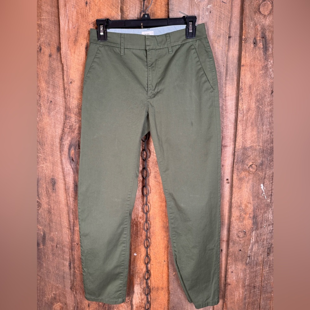 J.Crew Green Slim Boyfriend Chino Pants - Size 24